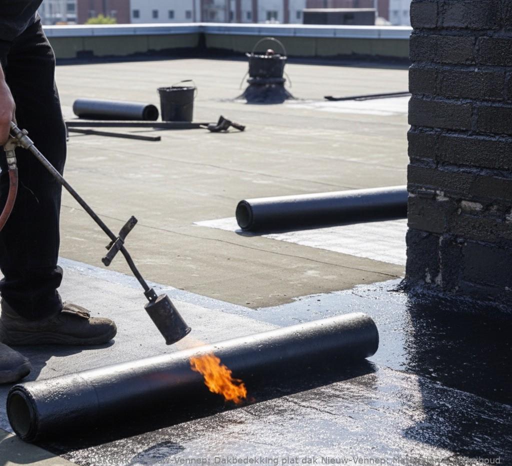 Dakbedekking Plat Dak Nieuw Vennep