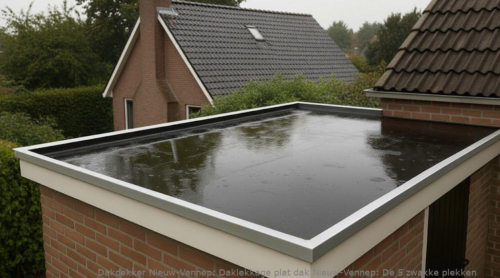 Daklekkage Plat Dak Nieuw Vennep