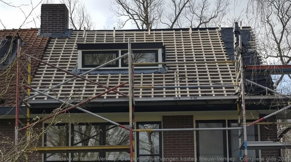 Dakpannen Vervangen Kosten Nieuw Vennep
