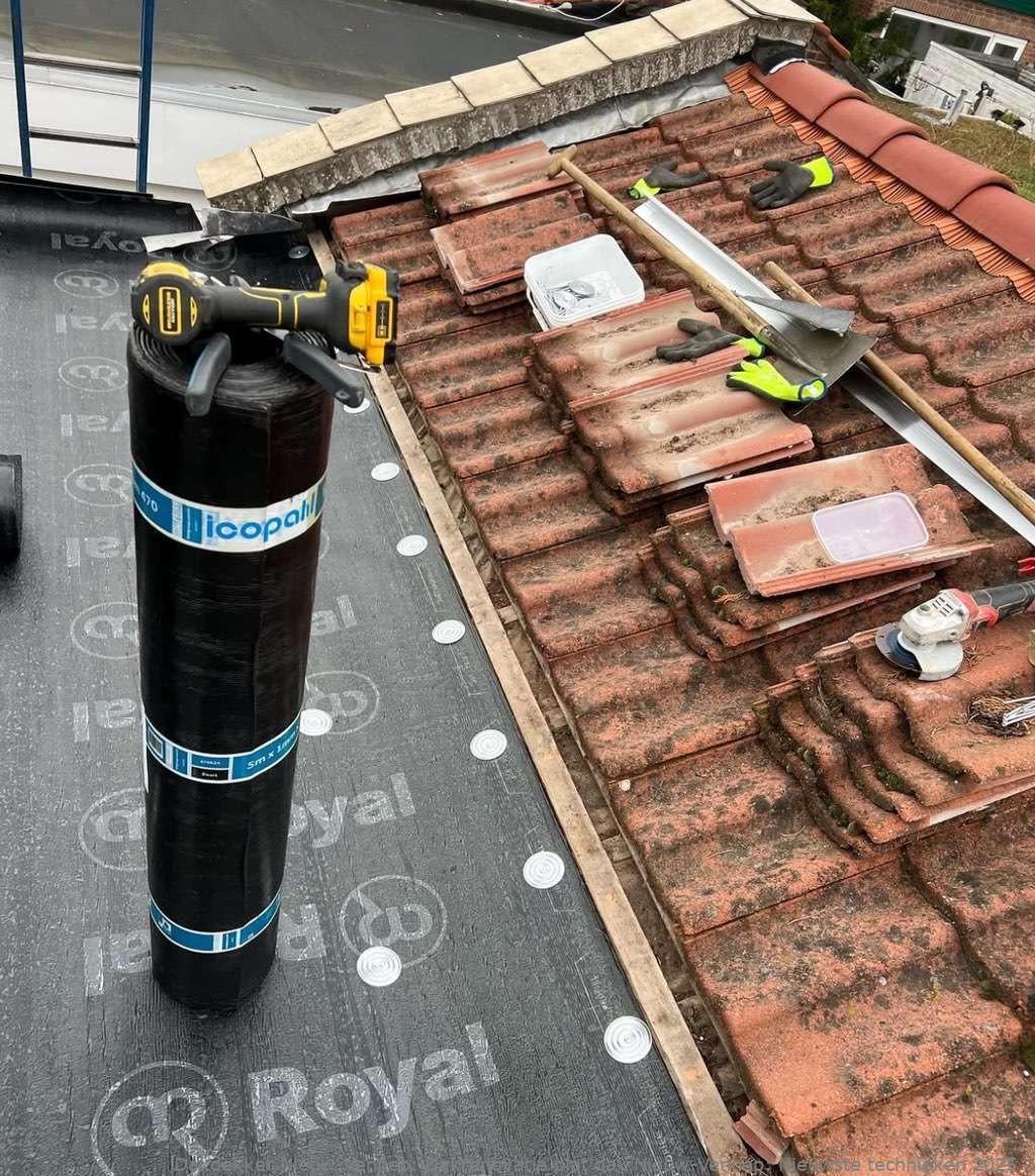 Dakrenovatie Van Plat Dak Nieuw Vennep 1