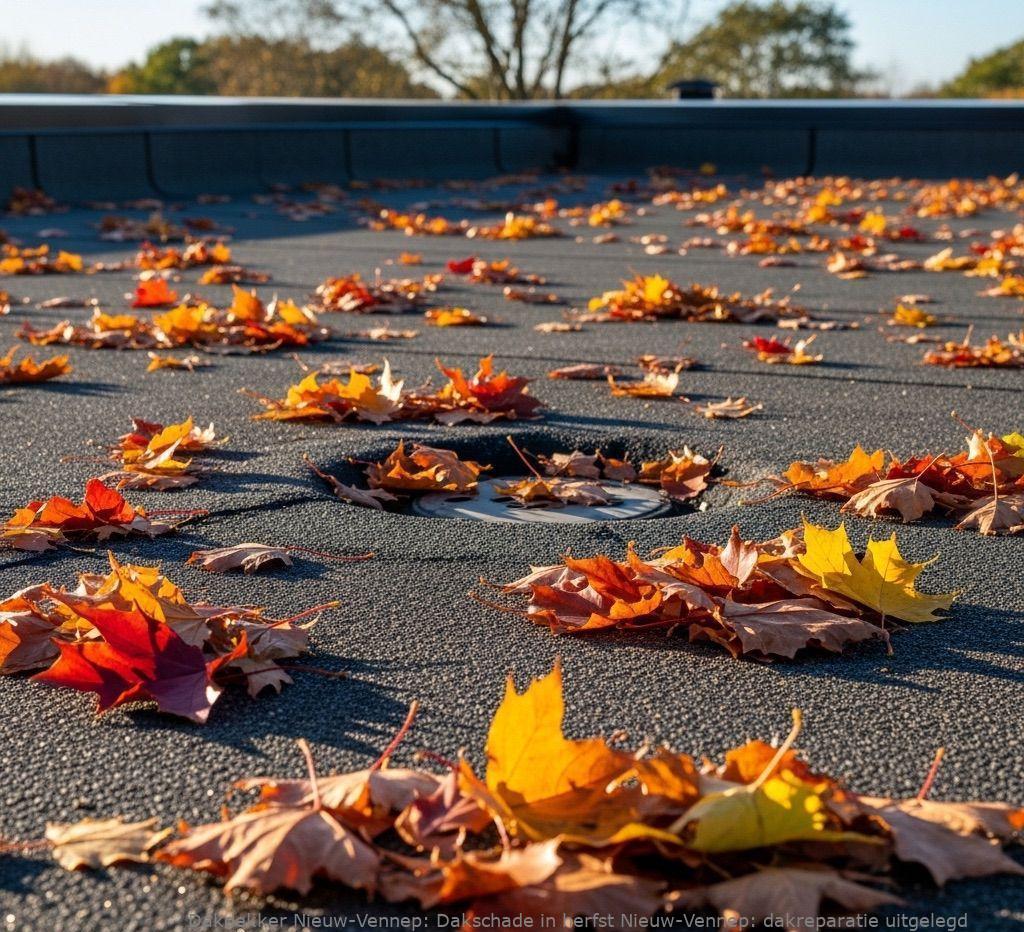 Dakschade In Herfst Nieuw Vennep