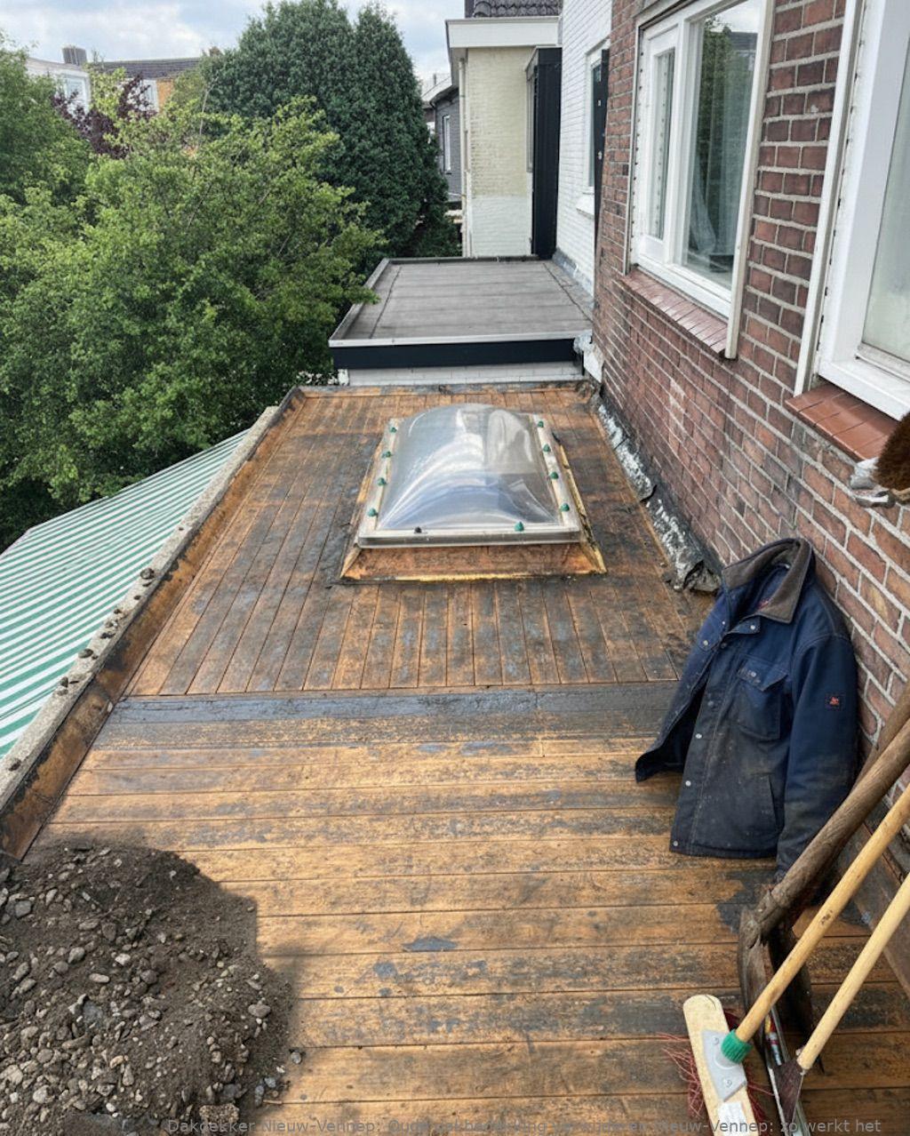 Oude Dakbedekking Verwijderen Nieuw Vennep