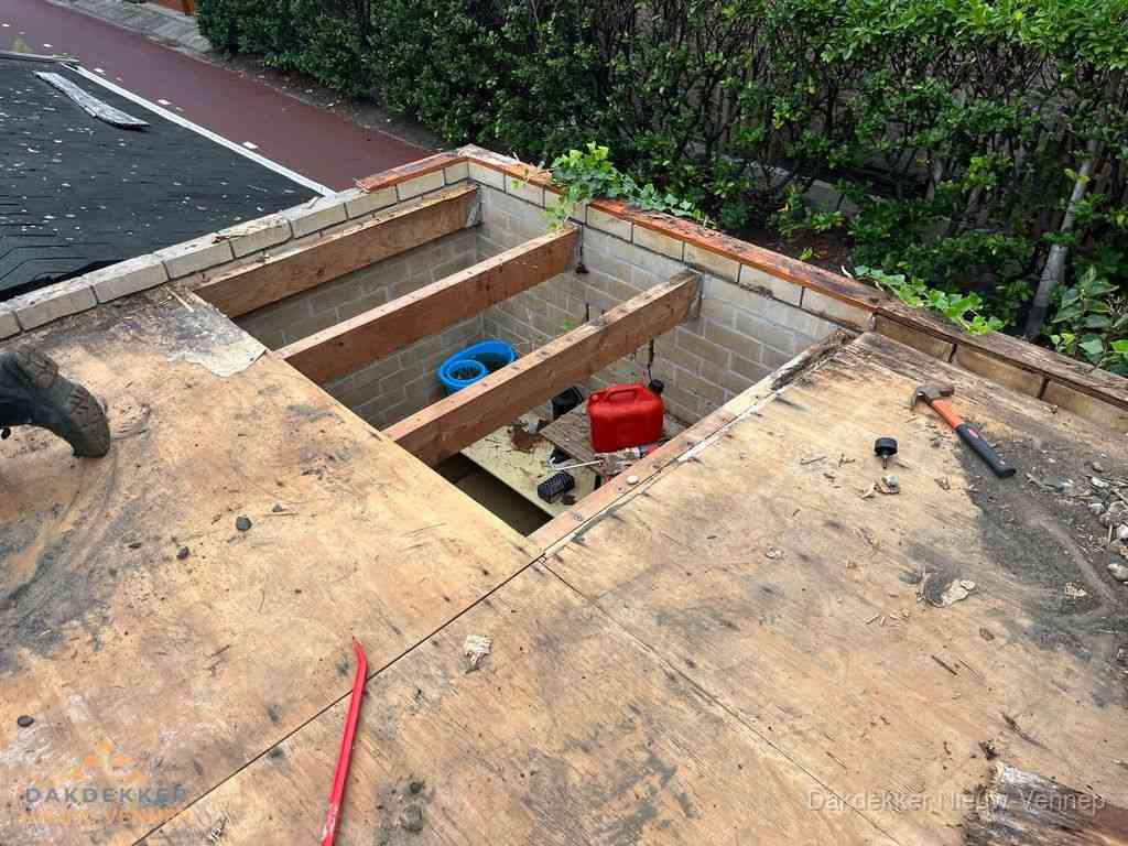 Plat Dak Vervangen Nieuwvennep